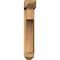 Ekena Millwork Westlake Arts and Crafts Smooth Bracket w/ Offset Brace, Western Red Cedar, 5 1/2"W x 22"D x 30"H BKT0604X22X30WTL03SWR - alternate 3